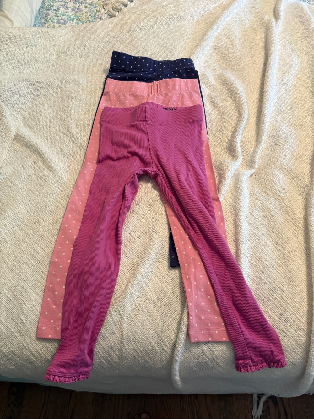 Mini Boden Kids Leggings 3-Pack – bundle